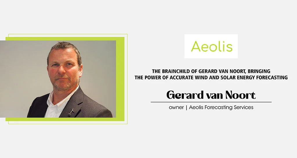 Aeolis Forecasting Services: The Brainchild of Gerard van Noort, Bringing the Power of Accurate Wind and Solar Energy Forecasting